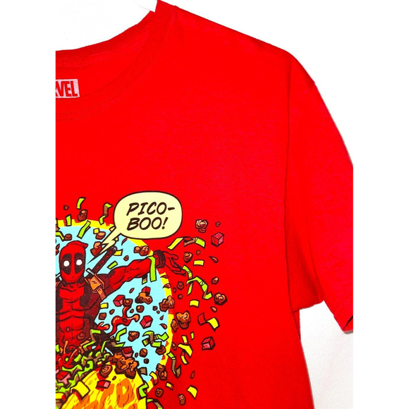 Marvel Loot Crate Deadpool Pico-Boo Taco Tee - Size L - Picture 3 of 5